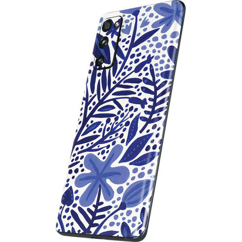 Cat Coq Blue Garden Galaxy S20 Fan Edition Skin